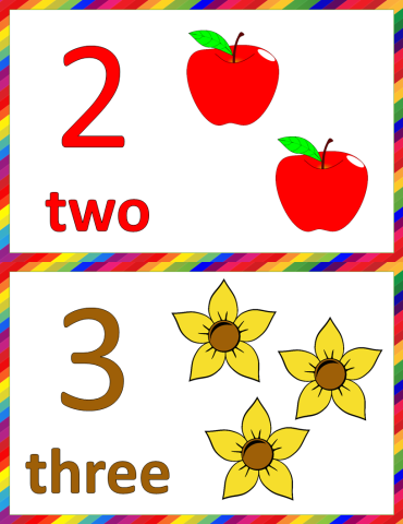 Numbers Flash Cards 0-20 | Product | Schools Tools