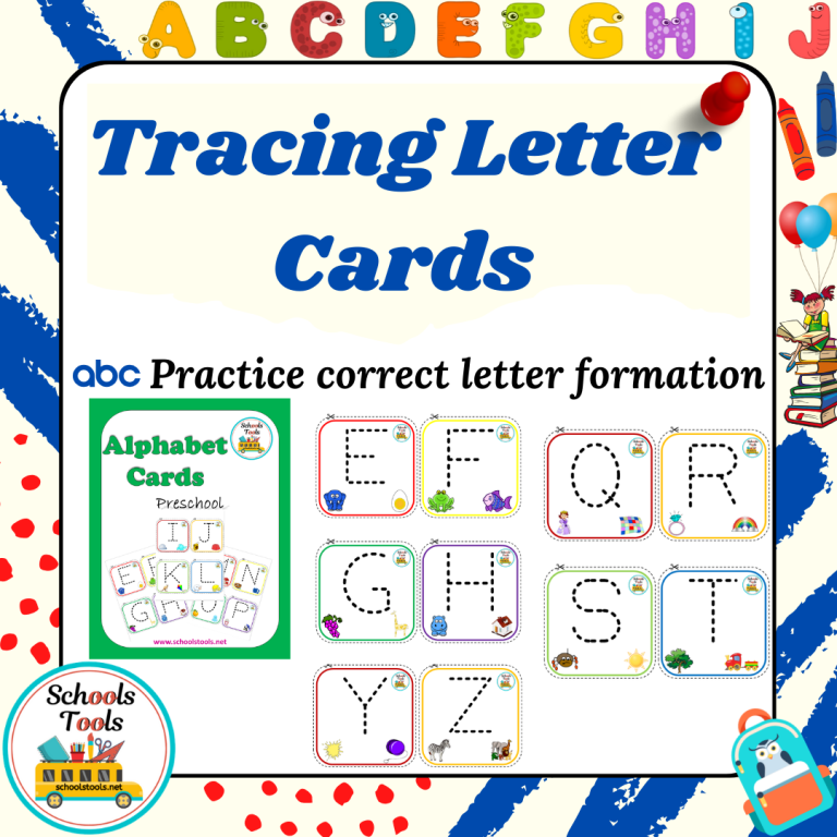 Tracing Letters Cards product image