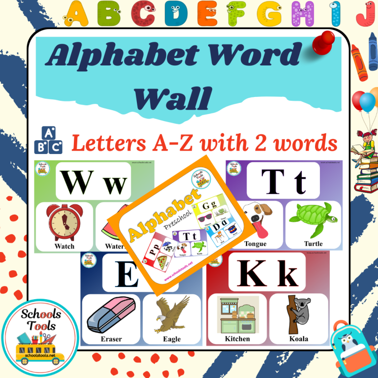 Alphabet Word Wall 2 J-R product image
